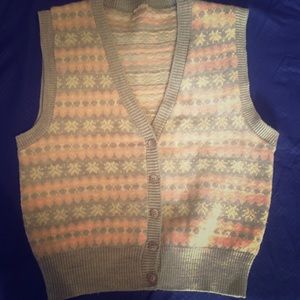 Vintage sweater vest
